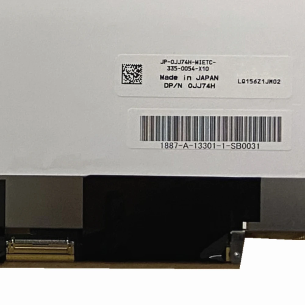 LQ156Z1JW02 15.6" LED LCD Screen 3200X1800 for Dell Precision M4800 QHD+ 0JJ74H
LQ156Z1JW02 15.6" LED LCD Screen 3200X1800 for Dell Precision M4800 QHD+ 0JJ74H