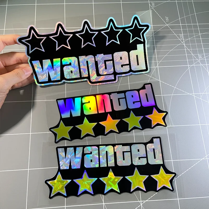 1PC Five Stars Wanted Motorcycle Stickers Waterproof for DIY Motorbike Helmet Box Scooter Body Car Window Universal Vinyl Decals
1PC Five Stars Wanted Motorcycle Stickers Waterproof for DIY Motorbike Helmet Box Scooter Body Car Window Universal Vinyl Decals