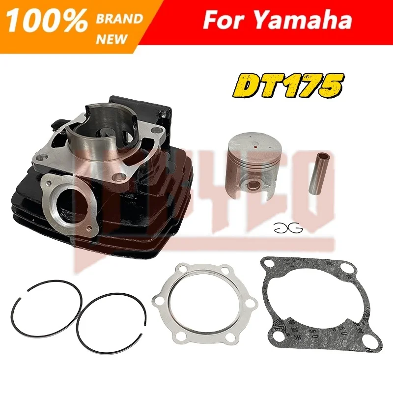 Motorcycle Engine 66mm 175cc Cylinder Piston Gasket Top End Rebuild Kit Motor for Yamaha DT 175 DT175 MX175 1979-1981 Motoblock
Motorcycle Engine 66mm 175cc Cylinder Piston Gasket Top End Rebuild Kit Motor for Yamaha DT 175 DT175 MX175 1979-1981 Motoblock