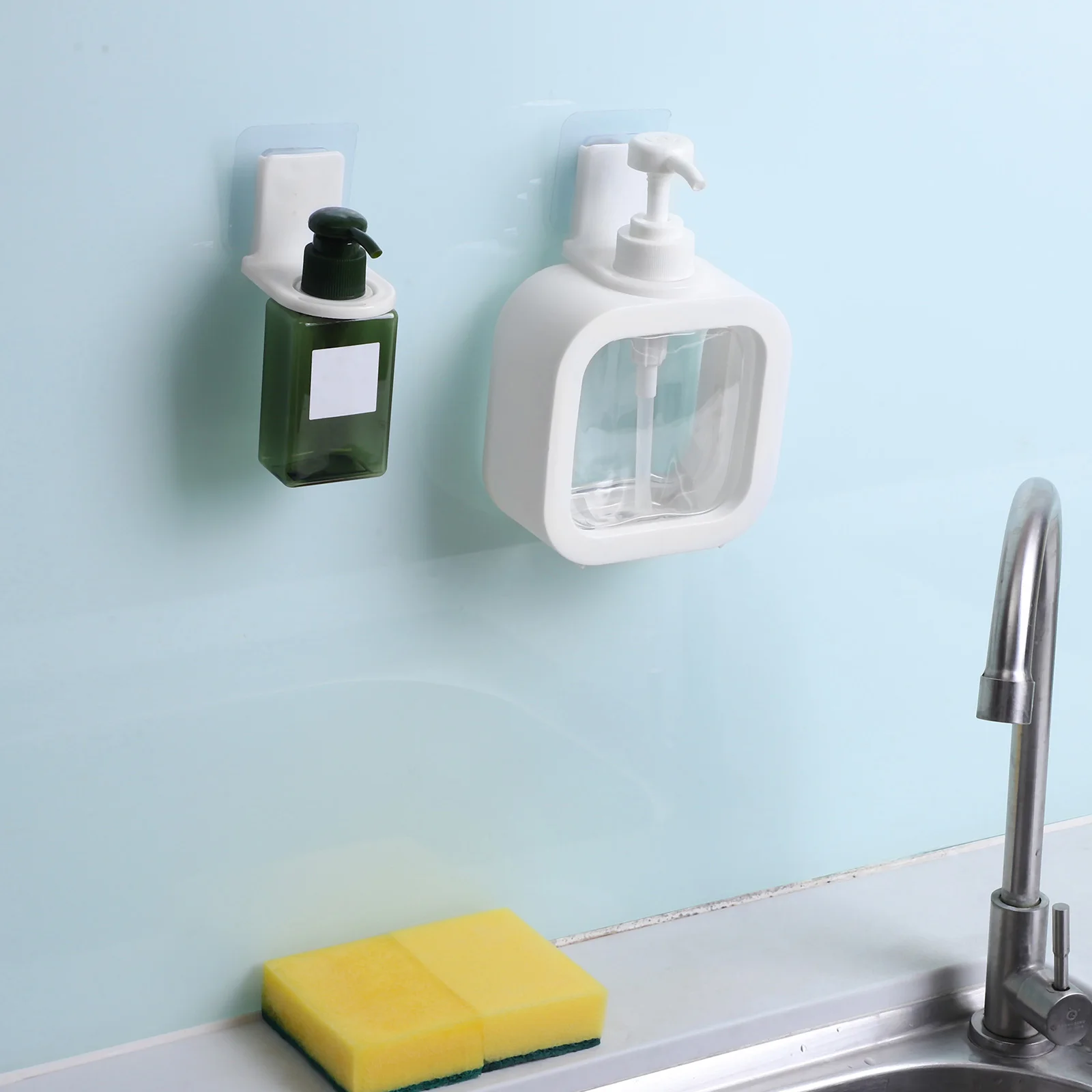 5pcs Non marking Storage Racks Transparent Film Wall Hooks Bathroom Shampoo Holder Strong Adhesive Easy Installation Tile Glass
5pcs Non marking Storage Racks Transparent Film Wall Hooks Bathroom Shampoo Holder Strong Adhesive Easy Installation Tile Glass
