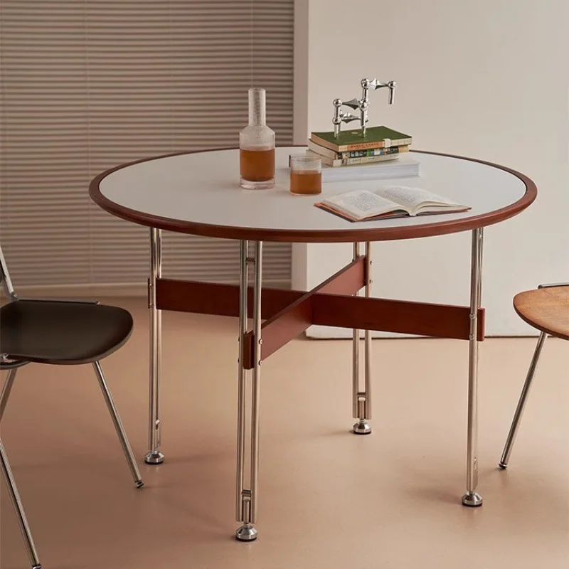 Slate round table medium antique simple retro solid wood dining table living room small apartment round dining table stainless
Slate round table medium antique simple retro solid wood dining table living room small apartment round dining table stainless