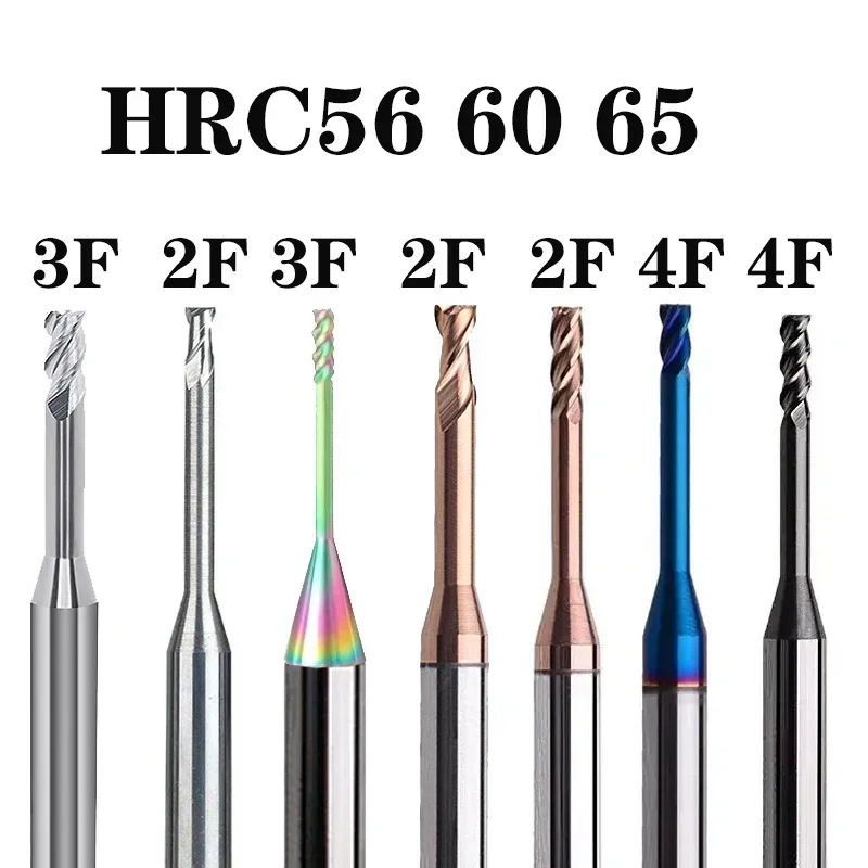 HRC55 Hrc60 2/3/4 Flute Tungsten Carbide End Mill Milling Cutter Cnc Routerbits Long Flute Endmills 1mm 1.5mm 2mm 2.5mm 3.0mm
HRC55 Hrc60 2/3/4 Flute Tungsten Carbide End Mill Milling Cutter Cnc Routerbits Long Flute Endmills 1mm 1.5mm 2mm 2.5mm 3.0mm