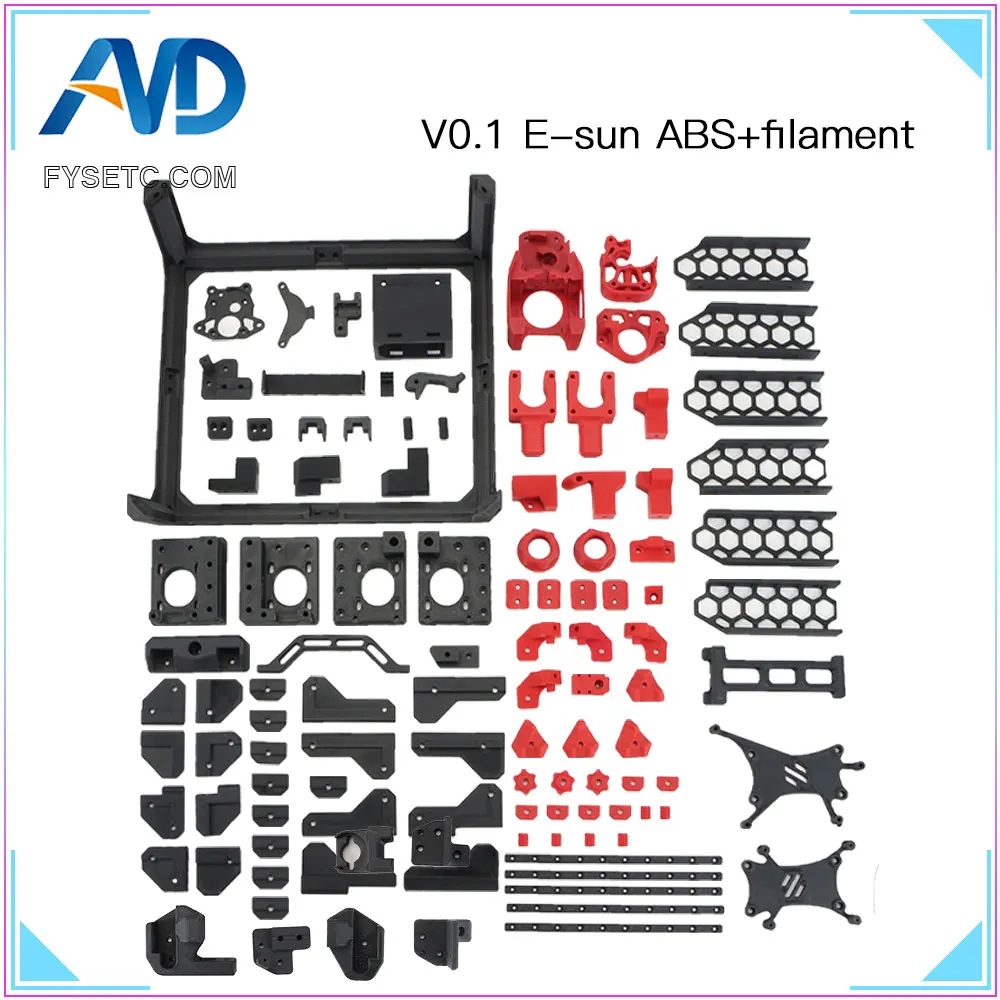 Voron 0.1 3d Printings Parts e-sun filament ABS+ print all kits for 3d Printer Parts direct extruder verisons for Voron V0
Voron 0.1 3d Printings Parts e-sun filament ABS+ print all kits for 3d Printer Parts direct extruder verisons for Voron V0
