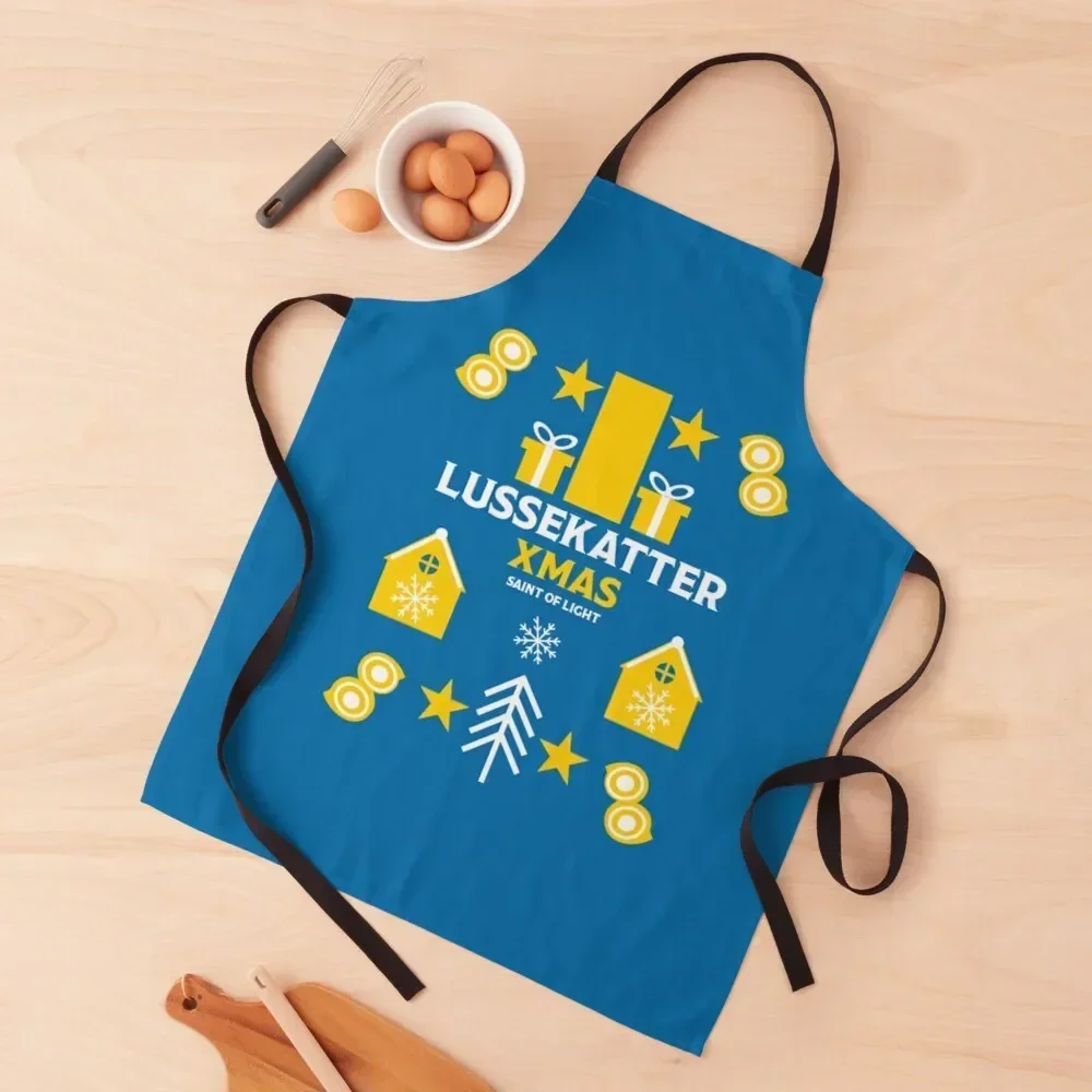 Swedish lussekatter Xmas Buns Apron kitchen gadgets cook wear Children'S Nursing Apron
Swedish lussekatter Xmas Buns Apron kitchen gadgets cook wear Children'S Nursing Apron