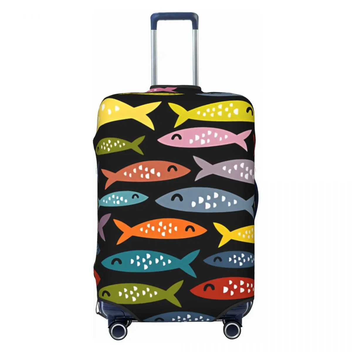 Colored Sardines Suitcase Cover Vacation Cruise Trip Strectch Luggage Accesories Protector
Colored Sardines Suitcase Cover Vacation Cruise Trip Strectch Luggage Accesories Protector