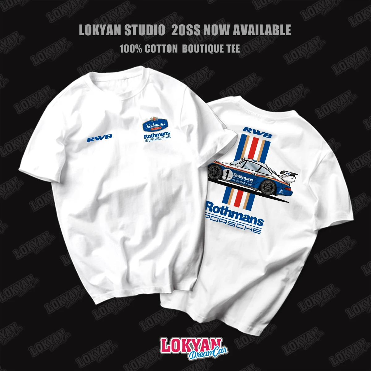 Short Sleeve Rothmans Lofumen Livery Latte T-Shirt Classic Racing Culture Shirt
Short Sleeve Rothmans Lofumen Livery Latte T-Shirt Classic Racing Culture Shirt