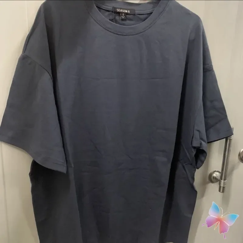 Футболки High Street Kanye Season6, пустые хлопковые футболки с короткими рукавами для мужчин и женщин, повседневная свободная одежда, футболка большого размера Kanye
Футболки High Street Kanye Season6, пустые хлопковые футболки с короткими рукавами для мужчин и женщин, повседневная свободная одежда, футболка большого размера Kanye