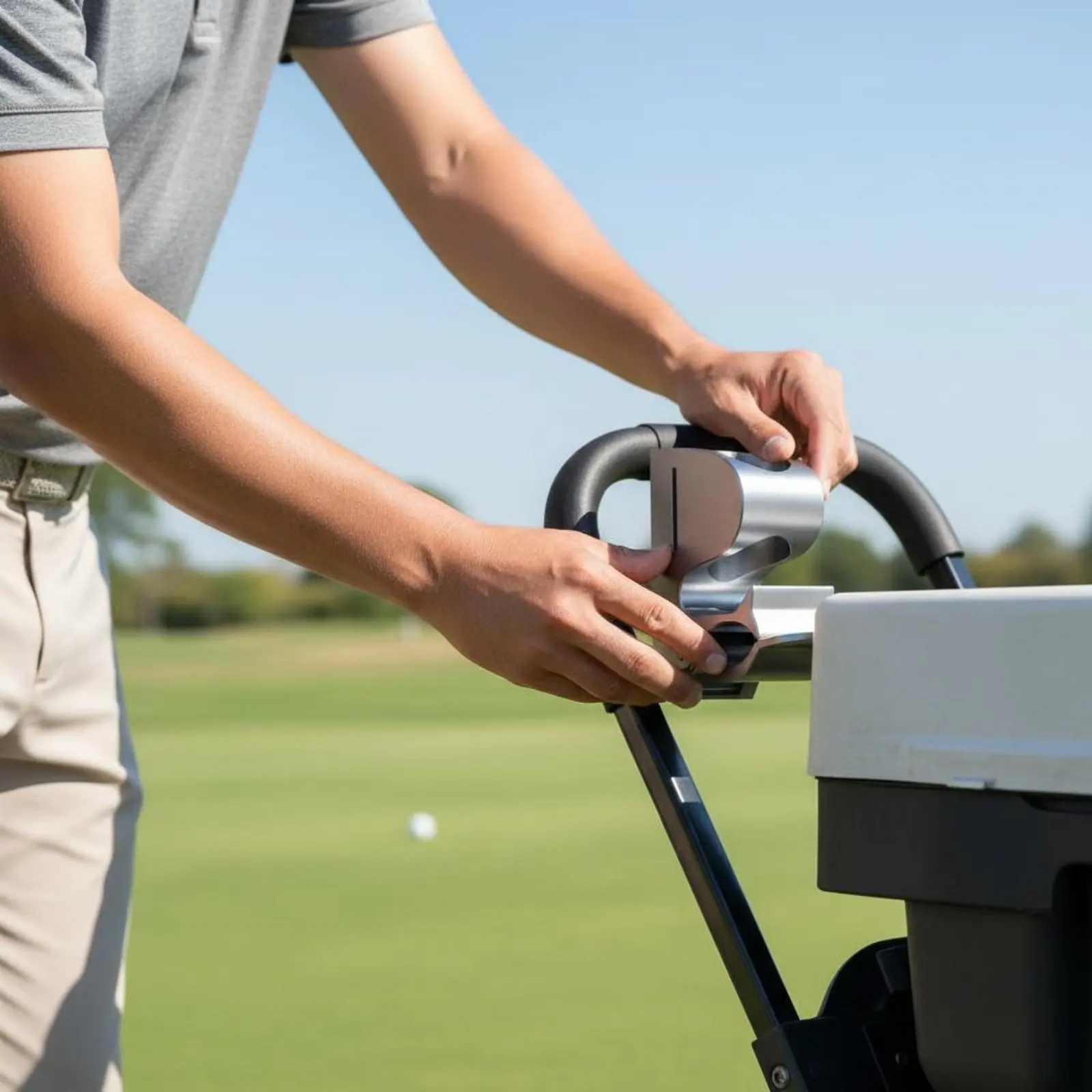 Attractive Golf Vehicle Holder Clip Single-Hand-Hand Reach Sports Accessory for Golfers
Attractive Golf Vehicle Holder Clip Single-Hand-Hand Reach Sports Accessory for Golfers