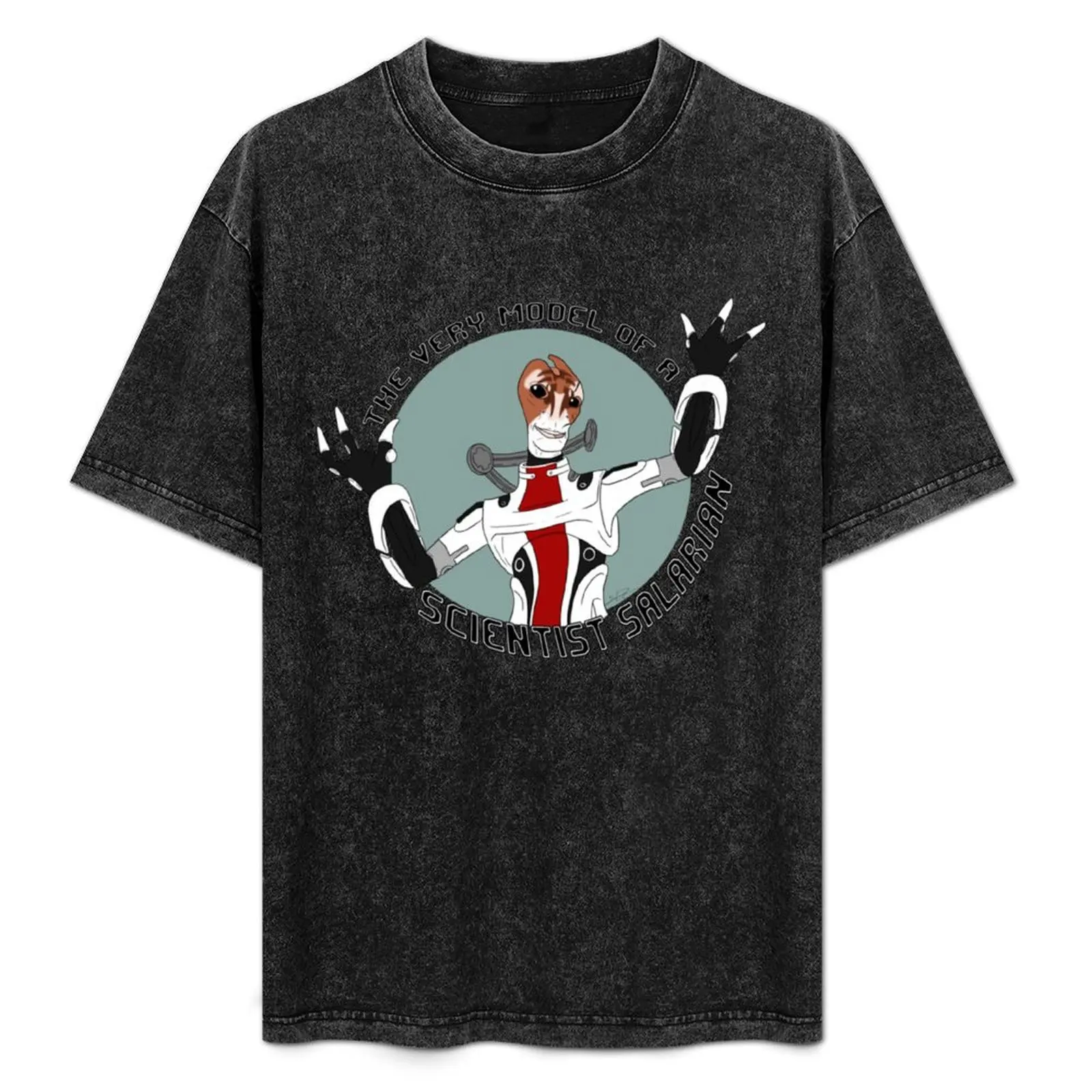 Scientist Salarian T-Shirt Comfortable Workout Short Sleeve Shirt
Scientist Salarian T-Shirt Comfortable Workout Short Sleeve Shirt