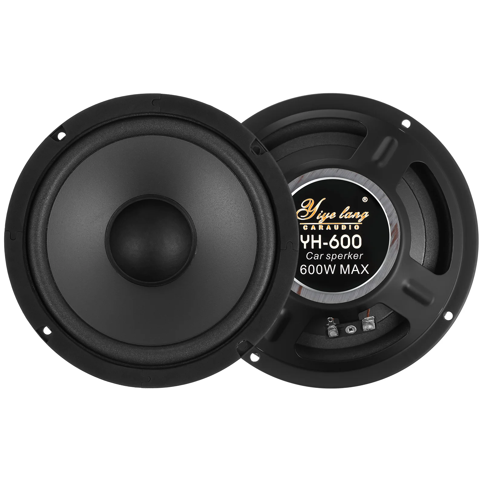 1 Pair of 65-inch Car Speakers (600w) High Performance Loudspeaker Coaxial Straight Hair DIY Audio Magnetic Iron
1 Pair of 65-inch Car Speakers (600w) High Performance Loudspeaker Coaxial Straight Hair DIY Audio Magnetic Iron