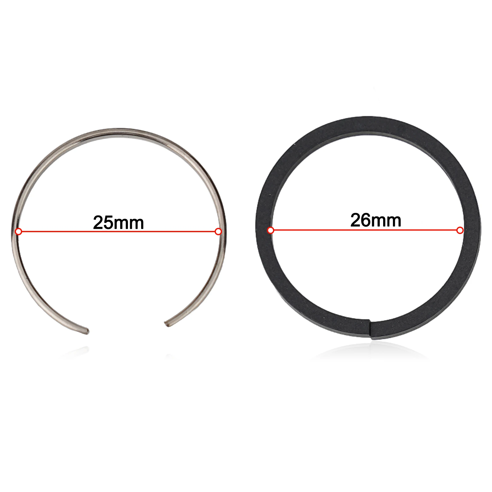 4pcs Metal Piston Rings Steel Ring Replace For HM0810 Electric Pick Demolition Hammer Tool Power Tools Accesories
4pcs Metal Piston Rings Steel Ring Replace For HM0810 Electric Pick Demolition Hammer Tool Power Tools Accesories