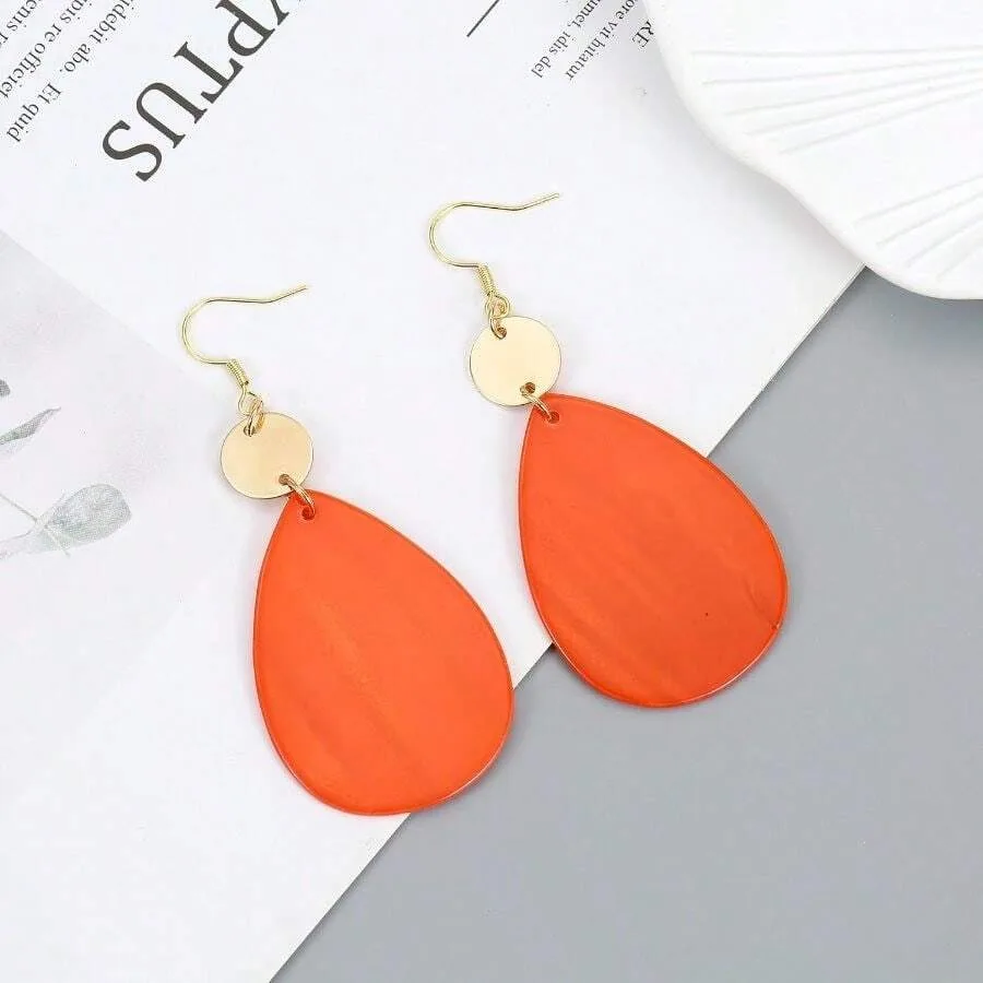 Bohemian Lightweight Mother Of Pearl Shell Drop Dangle Earrings For Women, Boho Chic Hippie Waterdrop Statement Jewelry Gift
Bohemian Lightweight Mother Of Pearl Shell Drop Dangle Earrings For Women, Boho Chic Hippie Waterdrop Statement Jewelry Gift