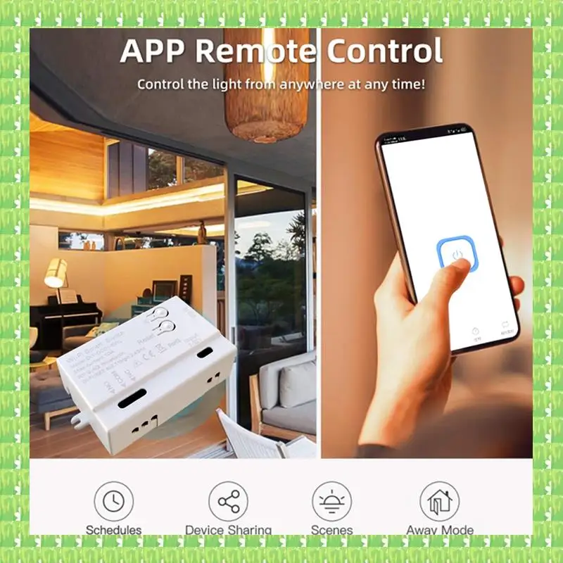 1 шт. Wi-Fi умный переключатель Ewelink DIY таймер 1CH 7-32 В 2,4G Wi-Fi Smartlife белый модуль домашней автоматизации для Alexa Google Home IFTT
1 шт. Wi-Fi умный переключатель Ewelink DIY таймер 1CH 7-32 В 2,4G Wi-Fi Smartlife белый модуль домашней автоматизации для Alexa Google Home IFTT