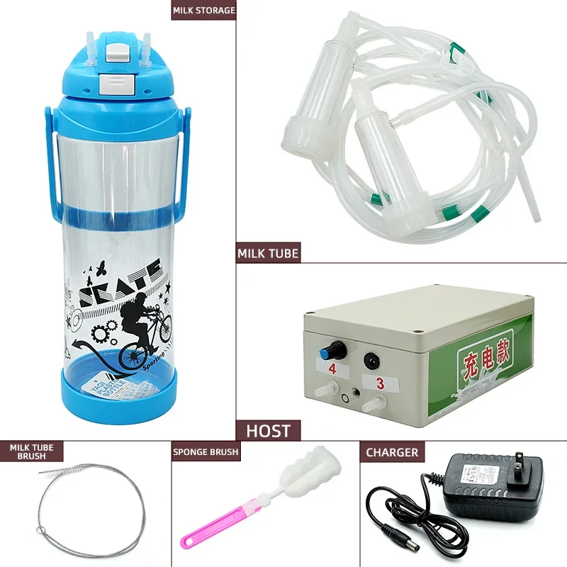 -=Automatic 3L Rechargeable Goat Cows Milking Machine Electric Adjustable Pulse Speed Cow Goat Milk Machine for Animal
-=Automatic 3L Rechargeable Goat Cows Milking Machine Electric Adjustable Pulse Speed Cow Goat Milk Machine for Animal