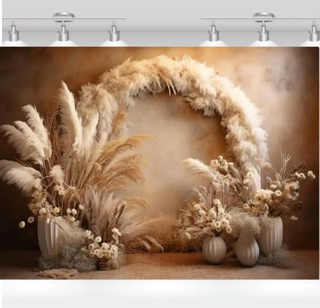 Boho Floral Pampas grass Birthday Party Wedding Pregnant Portrait Decor photo background photography backdrop
Boho Floral Pampas grass Birthday Party Wedding Pregnant Portrait Decor photo background photography backdrop