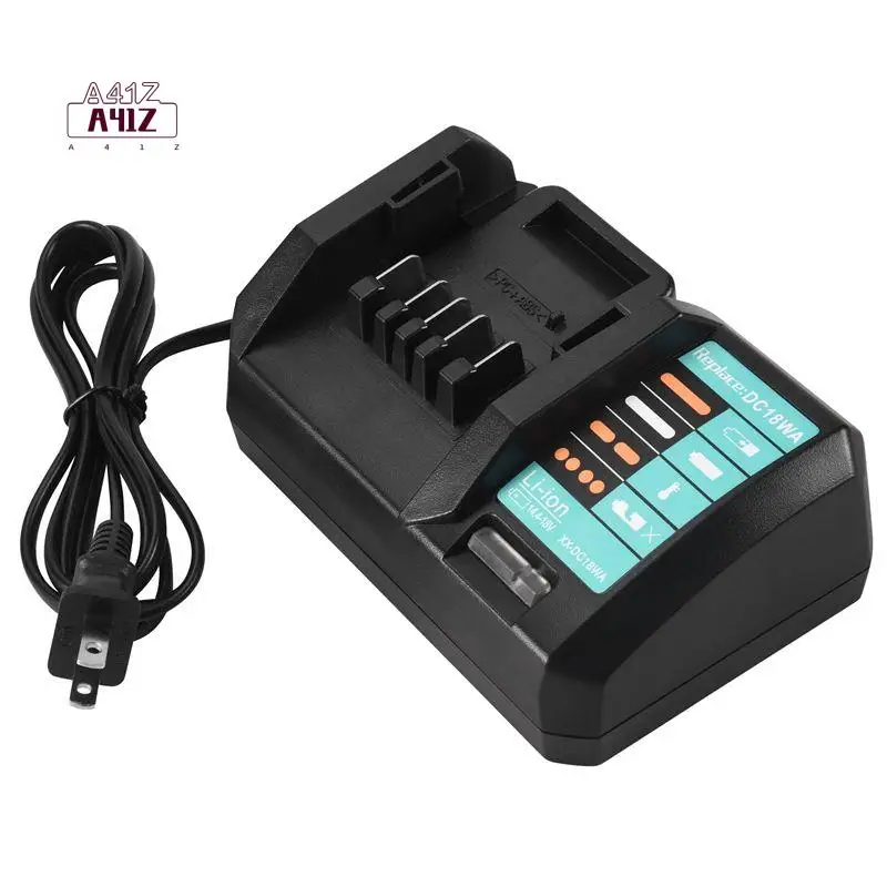 A41Z-14.4V-18V Charger DC18WA For Maktec DC18SG DC1851 BL1813G BL1415G BL1815G BL1413G UH522D UM167D UR180D -US Plug
A41Z-14.4V-18V Charger DC18WA For Maktec DC18SG DC1851 BL1813G BL1415G BL1815G BL1413G UH522D UM167D UR180D -US Plug