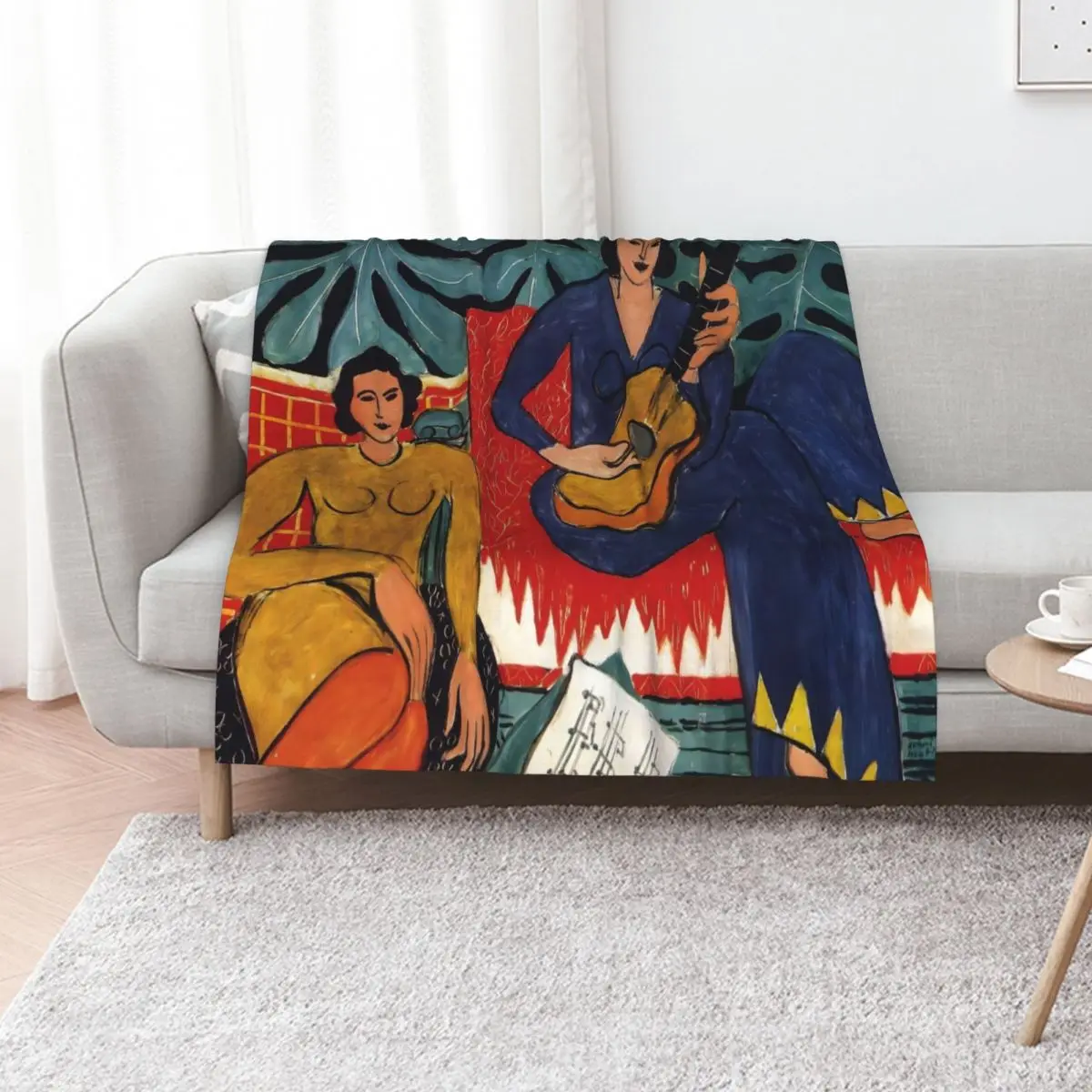The music by Henri Matisse 1939 Throw Blanket Decorative Sofas Hairys Warm funny gift Blankets
The music by Henri Matisse 1939 Throw Blanket Decorative Sofas Hairys Warm funny gift Blankets