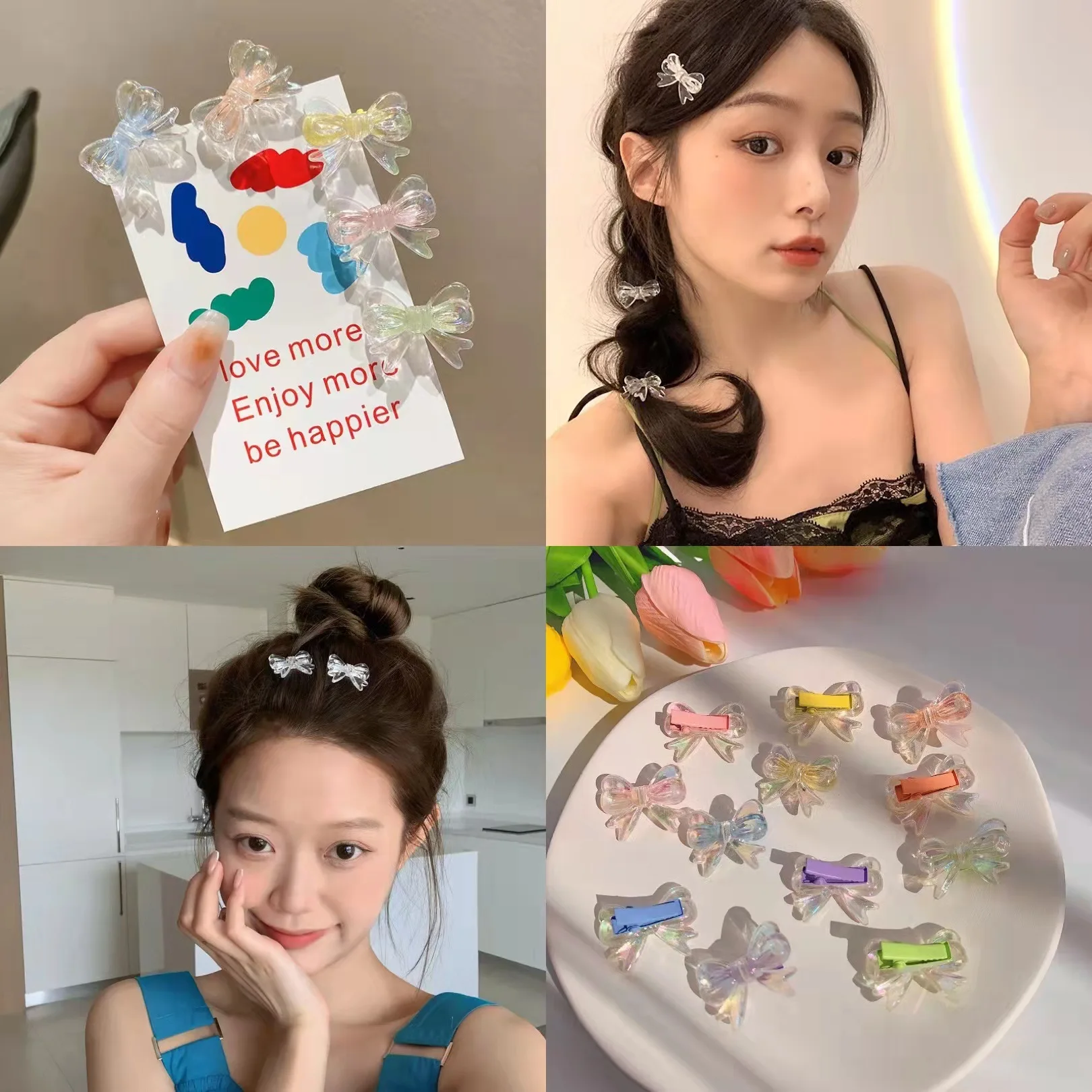 5/10pcs-Colorful Bow Hair Clip Sweet and Stylish Bangs Clip Versatile Duckbill Clip Side Hairpins Fringe Hair Pin
5/10pcs-Colorful Bow Hair Clip Sweet and Stylish Bangs Clip Versatile Duckbill Clip Side Hairpins Fringe Hair Pin