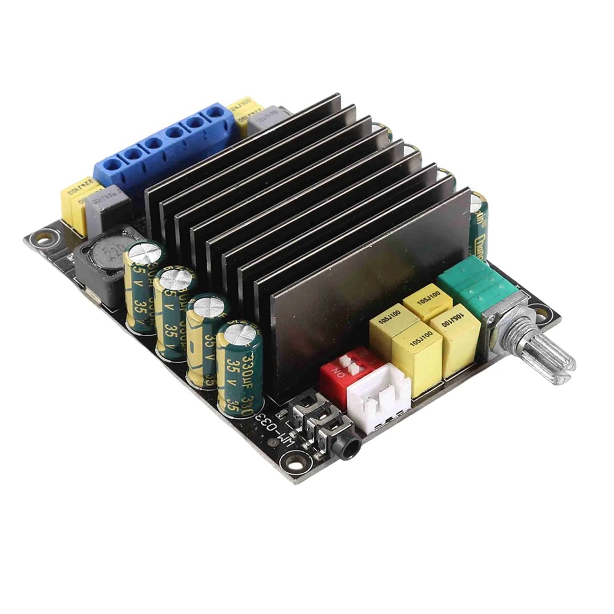 T06C-TDA7498 Digital Amplifier Module Audio Board Power Audio AMP 2.0 Class D Amplifiers Stereo 2x100W Hifi Amplifier
T06C-TDA7498 Digital Amplifier Module Audio Board Power Audio AMP 2.0 Class D Amplifiers Stereo 2x100W Hifi Amplifier