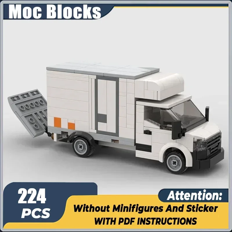 Moc Building Bricks Urban Refit Refrigerated Van Model Technology Modular Blocks Gift Christmas Car Toy DIY Sets Assembly
Moc Building Bricks Urban Refit Refrigerated Van Model Technology Modular Blocks Gift Christmas Car Toy DIY Sets Assembly