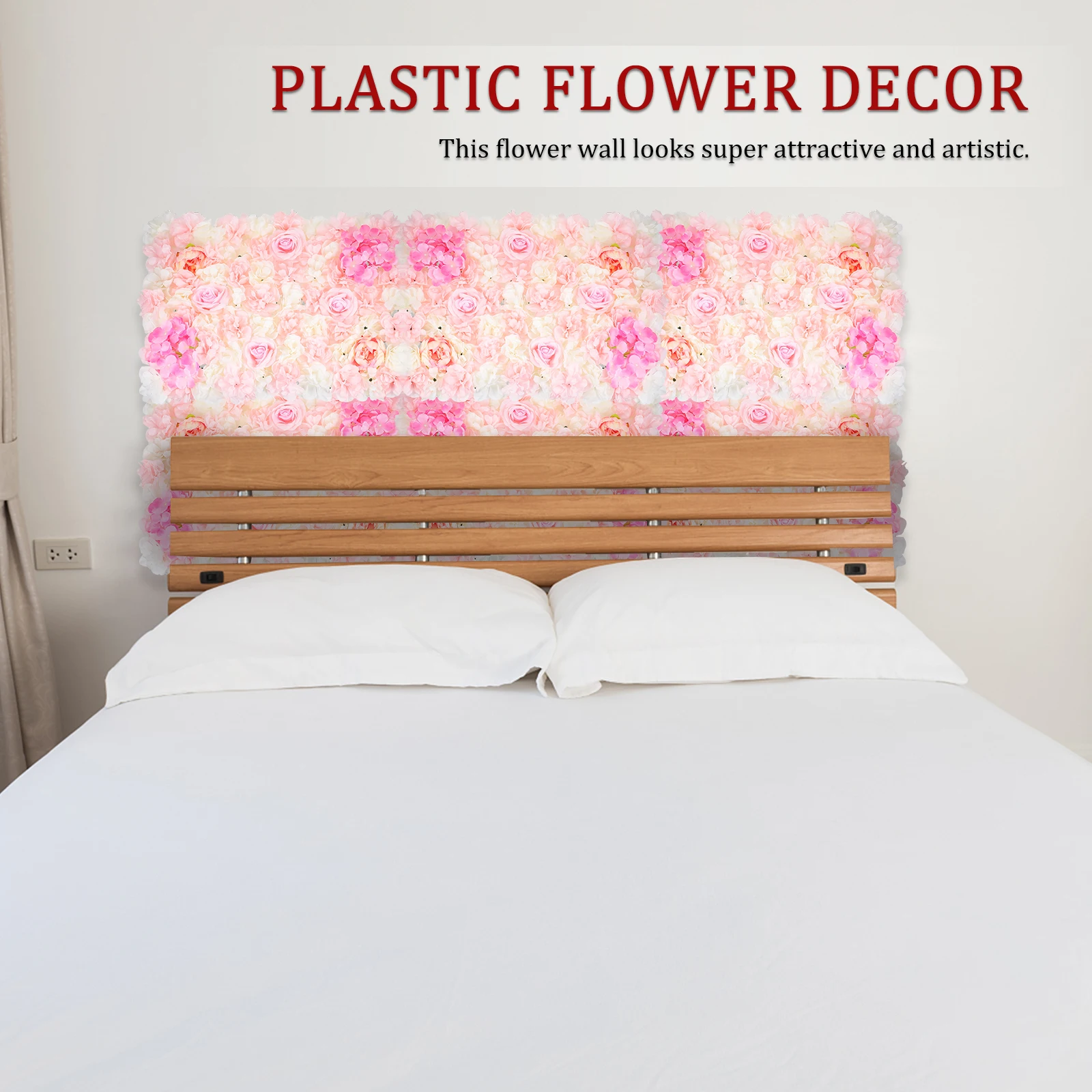 Artificial Flower Wall Plastic Hydrangea Decor Lifelike Plants Maintenance Garden Party DecorationPlantWall
Artificial Flower Wall Plastic Hydrangea Decor Lifelike Plants Maintenance Garden Party DecorationPlantWall