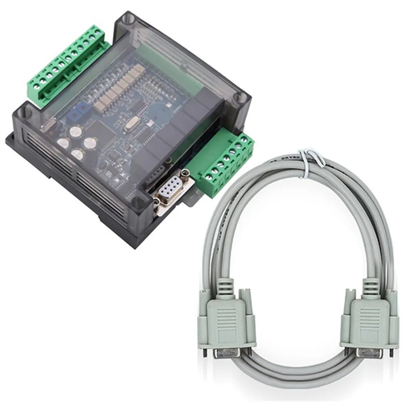 FX3U 14MR 6AD 2DA RS485 8 input 6 relay output 6 analog input 2 analog (0-10V) output plc controller
FX3U 14MR 6AD 2DA RS485 8 input 6 relay output 6 analog input 2 analog (0-10V) output plc controller