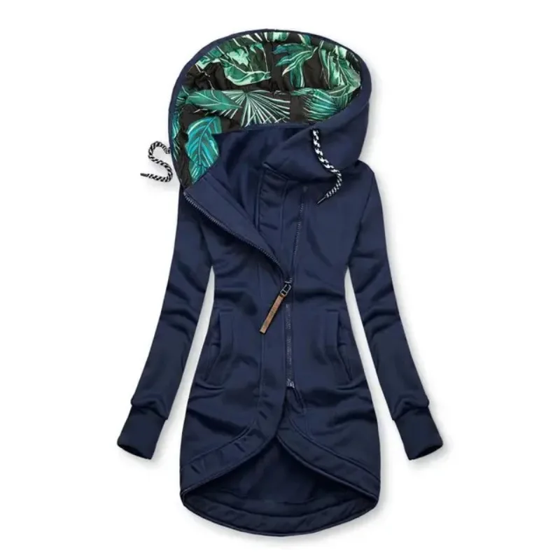 Casual Women Coat Leaves Print Hooded Sweatshirts Long Sleeve Pockets Zipper Streetwear Long Winter Jacket for Outdoor Y2k Coats
Casual Women Coat Leaves Print Hooded Sweatshirts Long Sleeve Pockets Zipper Streetwear Long Winter Jacket for Outdoor Y2k Coats