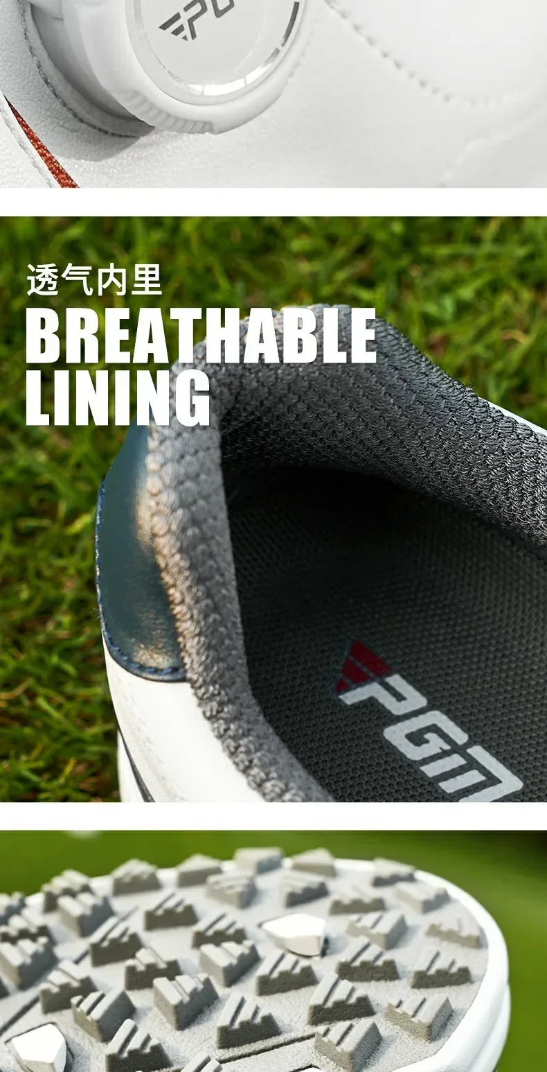 Hot Hot PGM Golf Shoes Men's Summer Breathable Sneakers Anti Slip Nails Knobs Lace Shoes Men's Shoes
Hot Hot PGM Golf Shoes Men's Summer Breathable Sneakers Anti Slip Nails Knobs Lace Shoes Men's Shoes
