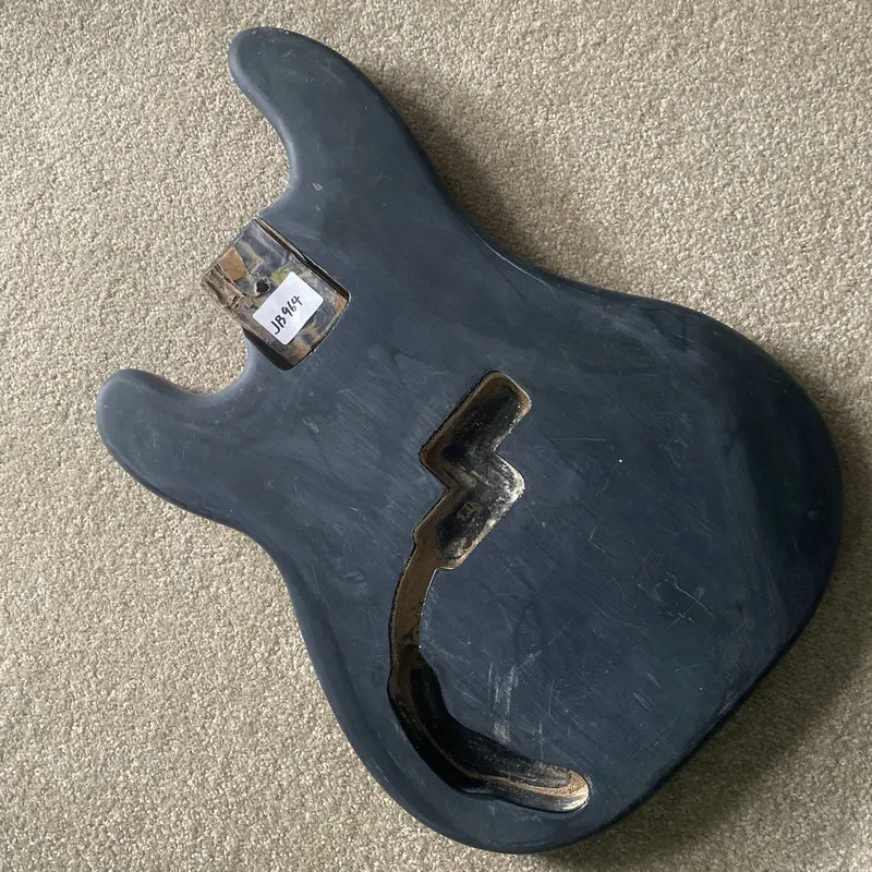 JB964 Left Hand Precision Electric Bass Semi Finishing PB Bass Guitar Body Matte Black Color with Damages for DIY PB Pickups
JB964 Left Hand Precision Electric Bass Semi Finishing PB Bass Guitar Body Matte Black Color with Damages for DIY PB Pickups