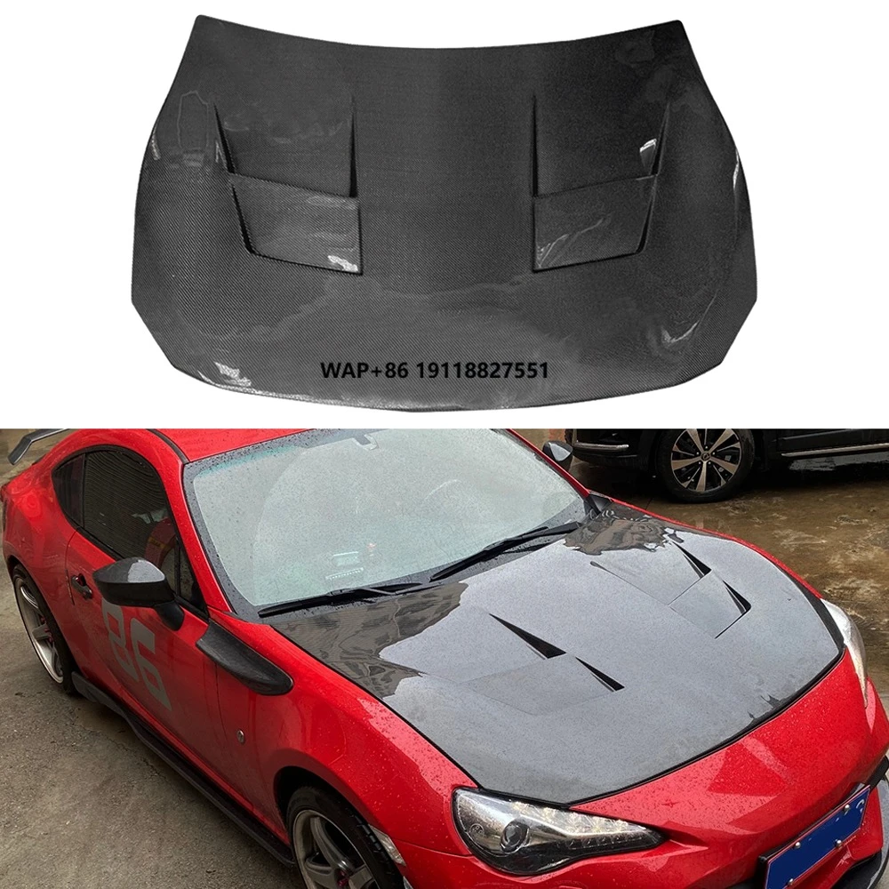 Carbon Fiber Cooling Bonnet for 2012-2015 GT86 Front Hood
Carbon Fiber Cooling Bonnet for 2012-2015 GT86 Front Hood