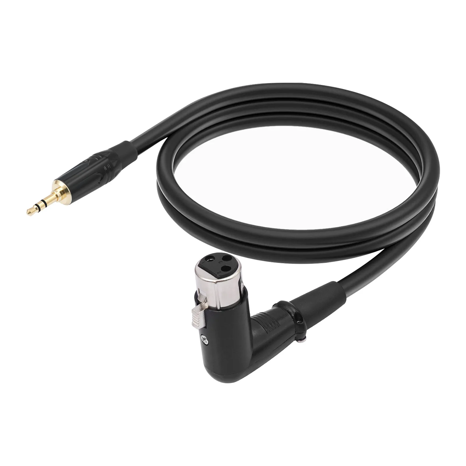 JavicTech Balanced XLR Female to 3.5mm Male Jack Stereo Microphone Cord Compatible for iPod,Laptop,Recorder,Amplifier,Speaker
JavicTech Balanced XLR Female to 3.5mm Male Jack Stereo Microphone Cord Compatible for iPod,Laptop,Recorder,Amplifier,Speaker