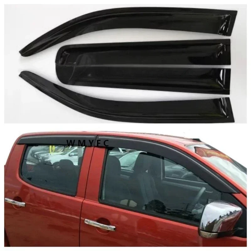 Car accessories Side Window Deflector For Isuzu D-max Dmax 2012- 2019 Car Window Visor Sun Rain Guard Weathershield styling
Car accessories Side Window Deflector For Isuzu D-max Dmax 2012- 2019 Car Window Visor Sun Rain Guard Weathershield styling