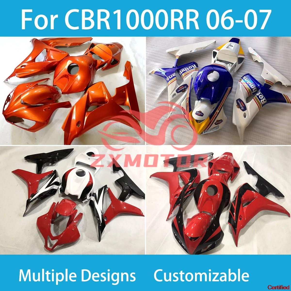 Hot Style Fairing Kit CBR1000RR 06 07 Motorcycle Accessory Full Set Fairings for Honda CBR1000RR 2006 2007
Hot Style Fairing Kit CBR1000RR 06 07 Motorcycle Accessory Full Set Fairings for Honda CBR1000RR 2006 2007