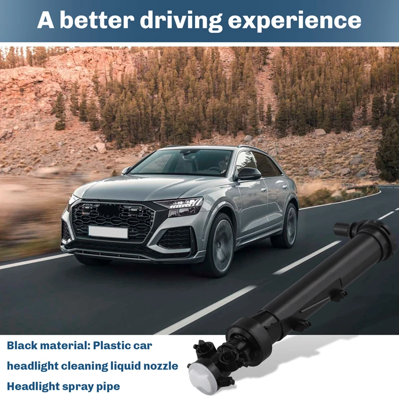 Car Headlight Cleaning Washer Fluid Jet For Q8 2019-2023 Headlight Washer Nozzle
Car Headlight Cleaning Washer Fluid Jet For Q8 2019-2023 Headlight Washer Nozzle