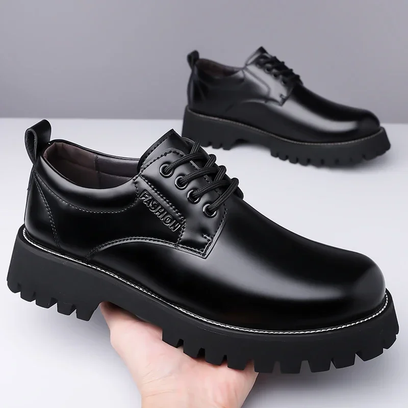 Bright Surface Oxford Shoes Man Casual Lightweight Luxury Brand Summer Loafers Fashionable Height Increasing Thick Soled Shoes
Bright Surface Oxford Shoes Man Casual Lightweight Luxury Brand Summer Loafers Fashionable Height Increasing Thick Soled Shoes