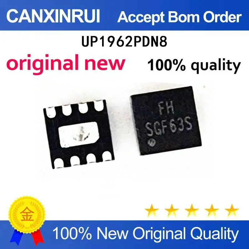 (5-100 pieces)Brand new original UP1962P UP1962PDN8 silk screen FH QFN8 spot chip IC
(5-100 pieces)Brand new original UP1962P UP1962PDN8 silk screen FH QFN8 spot chip IC