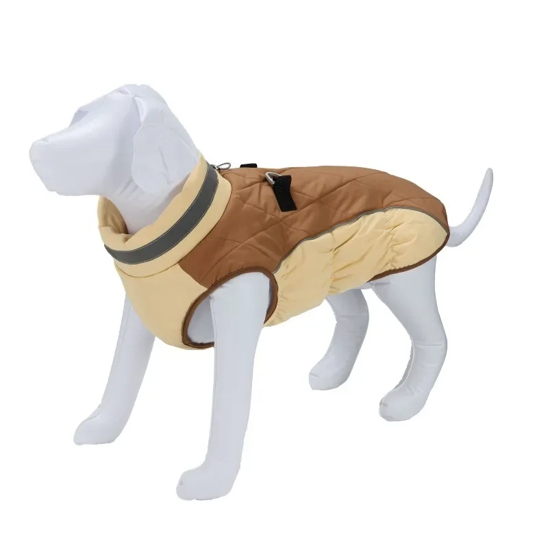 Pet cotton clothes Warm dog jacket Waterproof and windproof Small and medium-sized dog anti-hair loss cotton clothes Thickened
Pet cotton clothes Warm dog jacket Waterproof and windproof Small and medium-sized dog anti-hair loss cotton clothes Thickened