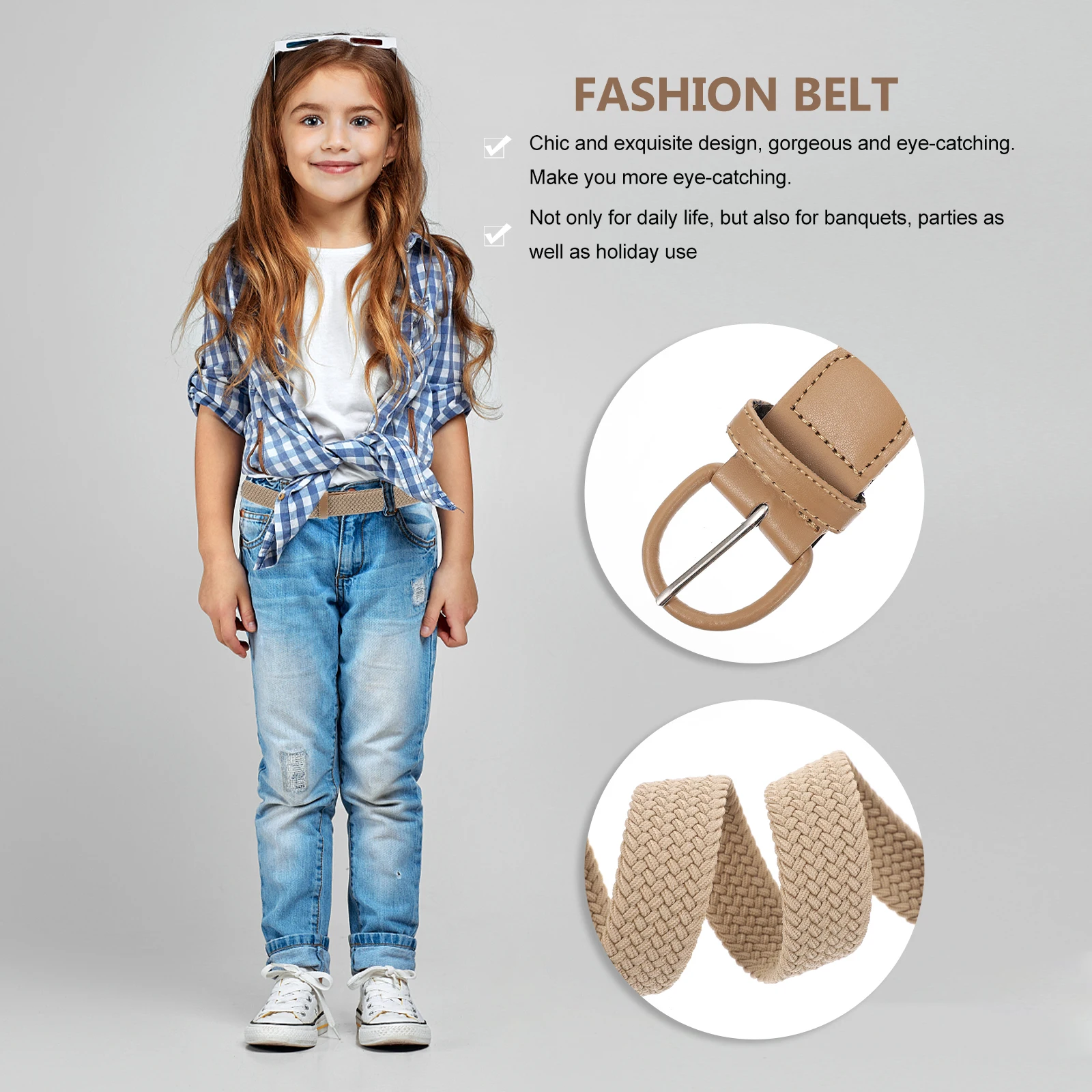 Elegant Woven Universal Slim Design Fashionable Non Fading Durable Women Belt Lightweight Women Men Waist Coat Belt
Elegant Woven Universal Slim Design Fashionable Non Fading Durable Women Belt Lightweight Women Men Waist Coat Belt