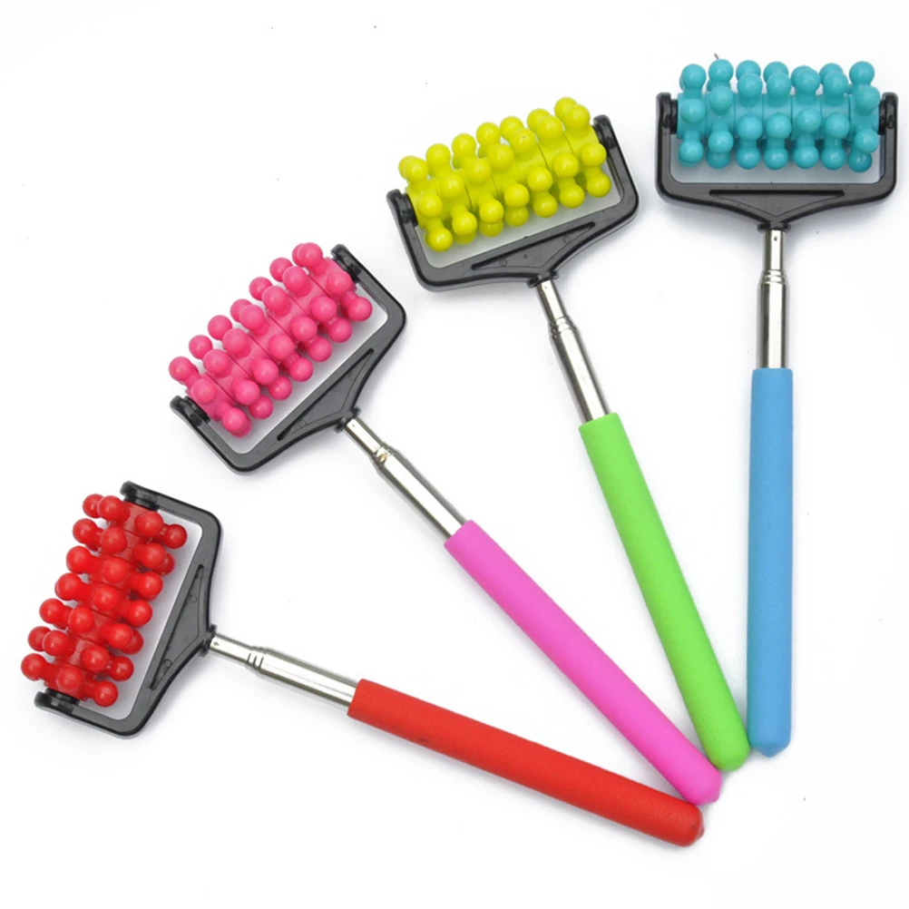 Retractable Handheld Massage Roller for Neck Shoulder Back Legs Muscle Relief Portable Massager Promoting Circulation
Retractable Handheld Massage Roller for Neck Shoulder Back Legs Muscle Relief Portable Massager Promoting Circulation