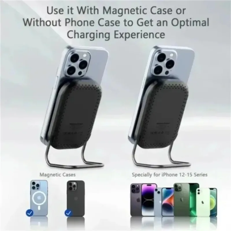 Stable Non-Slip Magnetic Wireless Charger Stand 15W For Magsafe iPhone 12-17 Pro Max For AirPods Android Desktop Home Office Use
Stable Non-Slip Magnetic Wireless Charger Stand 15W For Magsafe iPhone 12-17 Pro Max For AirPods Android Desktop Home Office Use