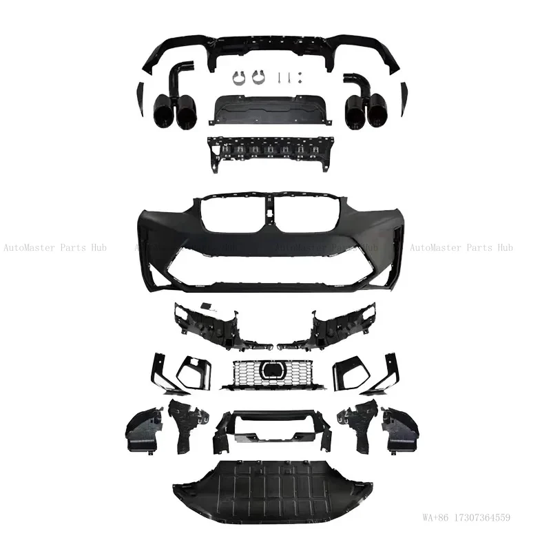 Auto Modification Conversion Body Kit for X4 G02 2022-2024 Upgrade to F98 LCI X4M Front Rear Bumper Grille
Auto Modification Conversion Body Kit for X4 G02 2022-2024 Upgrade to F98 LCI X4M Front Rear Bumper Grille