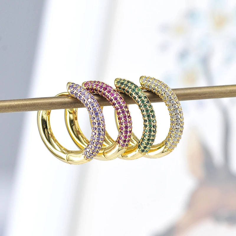 1PC 925 Sterling Silver Ear Buckle Circle Hoop Round Earring for Women Luxury Crystal CZ Ear Buckles Earrings Ohrringe Jewelry
1PC 925 Sterling Silver Ear Buckle Circle Hoop Round Earring for Women Luxury Crystal CZ Ear Buckles Earrings Ohrringe Jewelry