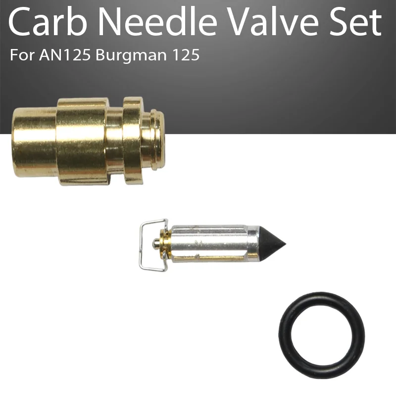 Carburetor Float Needle Valve Seat Kit Fit AN/Burgman 125
Carburetor Float Needle Valve Seat Kit Fit AN/Burgman 125