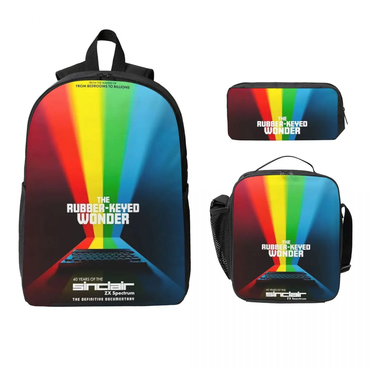 The Story Of The Sinclair ZX Spectrum Backpack BookBag School Bag Laptop Shoulder Bags 3ps Insulated Lunch Bag Pencil Case
The Story Of The Sinclair ZX Spectrum Backpack BookBag School Bag Laptop Shoulder Bags 3ps Insulated Lunch Bag Pencil Case