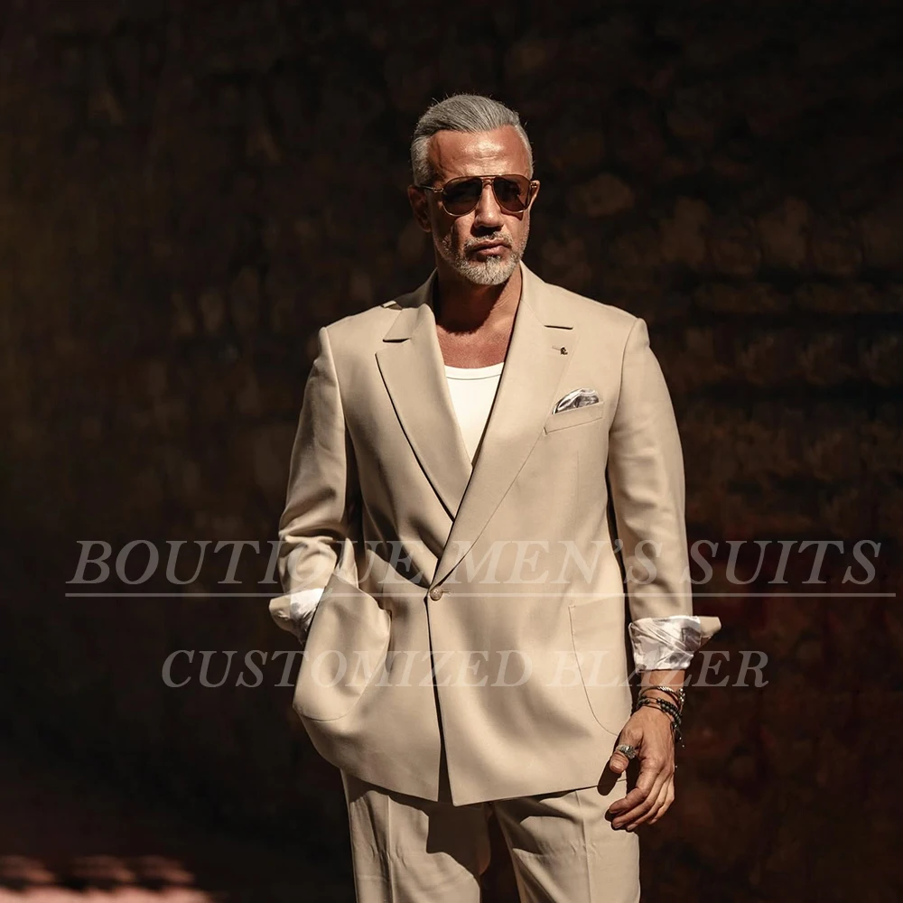 Модные мужские костюмы, комплект из двух предметов, куртка и брюки, высокое качество, свадебная мужская одежда высокого качества, наряды на заказ, костюм Homme
Модные мужские костюмы, комплект из двух предметов, куртка и брюки, высокое качество, свадебная мужская одежда высокого качества, наряды на заказ, костюм Homme