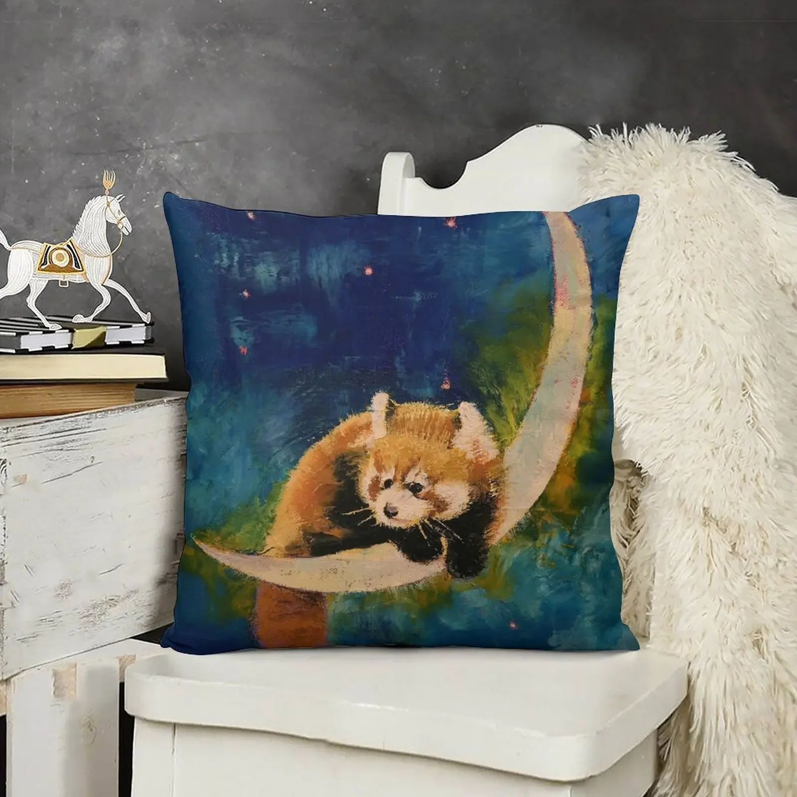 Red Panda Moon Throw Pillow Christmas Pillow christmas cushions covers pillow
Red Panda Moon Throw Pillow Christmas Pillow christmas cushions covers pillow