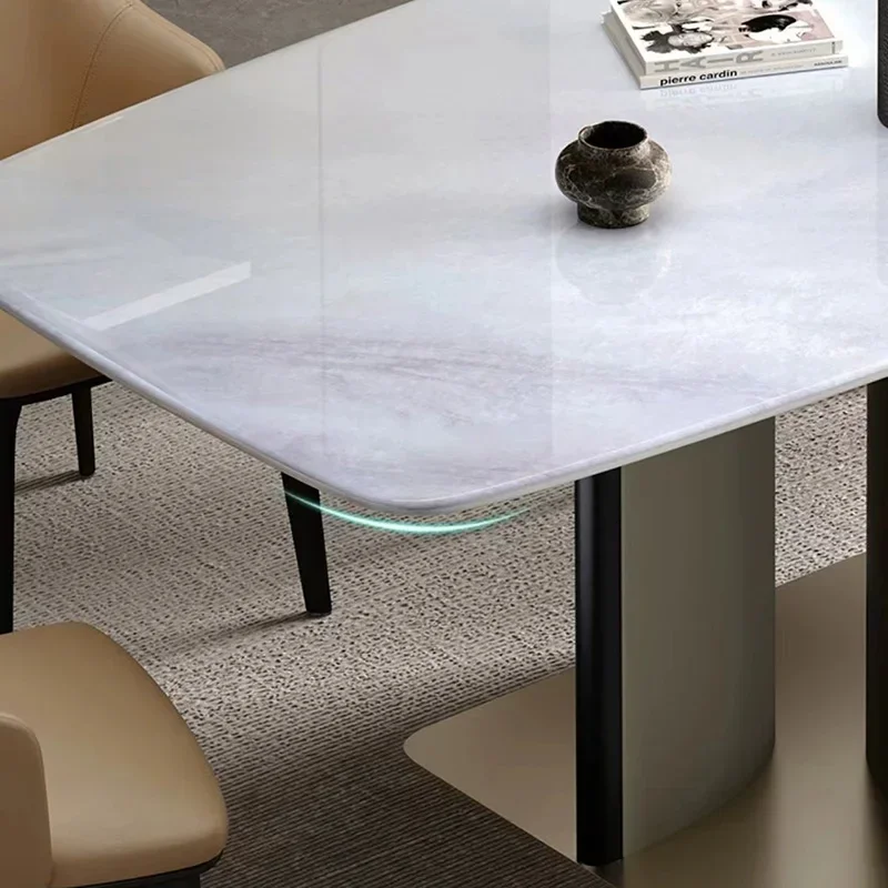 Mobile White Dining Table Center Kitchen Luxury Floor Wall Kitchen Modern Gaming End Poker Table A Manger Kitchen Furniture
Mobile White Dining Table Center Kitchen Luxury Floor Wall Kitchen Modern Gaming End Poker Table A Manger Kitchen Furniture