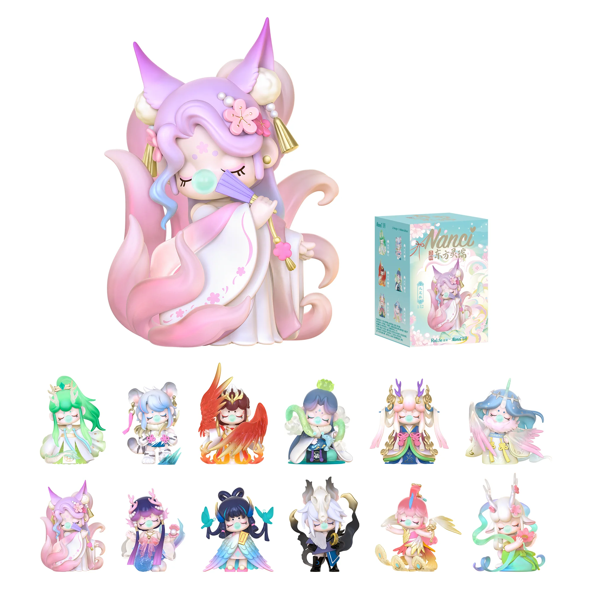Rolife Nanci Blind Box Oriental Mythological Creatures Action Figure Collectible Doll Toys Surprise Box for Kids Friends Adults
Rolife Nanci Blind Box Oriental Mythological Creatures Action Figure Collectible Doll Toys Surprise Box for Kids Friends Adults