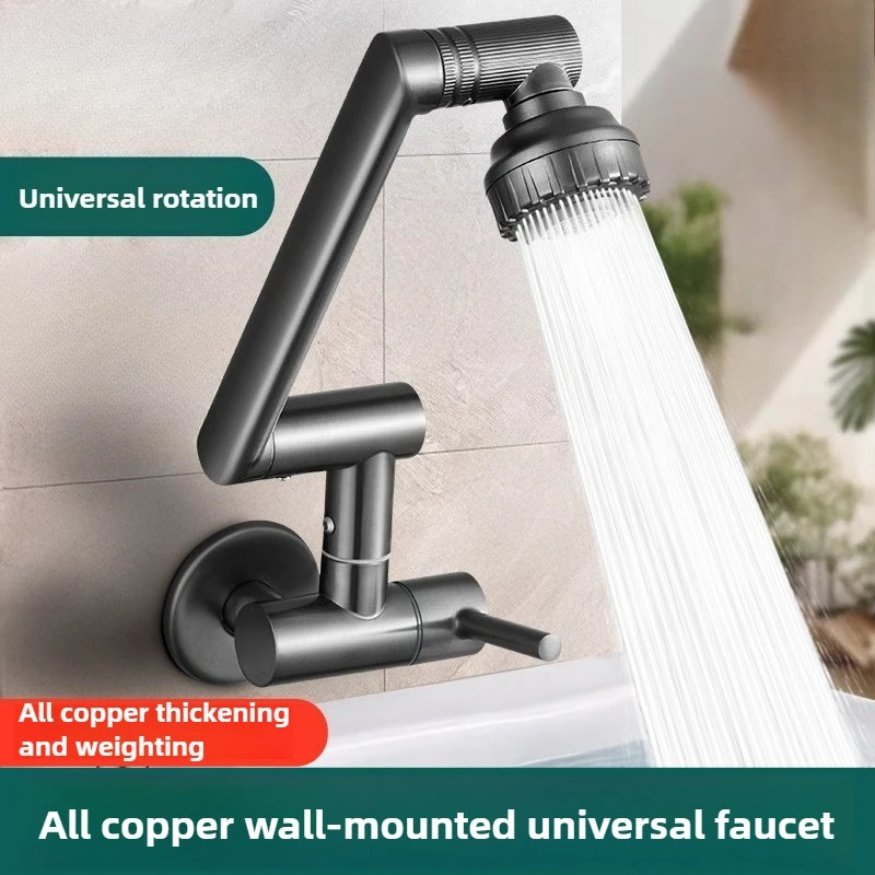 Stainless Steel 4 Mode Kitchen Faucet Wall Mounted Bathroom Kitchen Sink Washbasins Cold Hot Water Mixer Tap 360 Degree
Stainless Steel 4 Mode Kitchen Faucet Wall Mounted Bathroom Kitchen Sink Washbasins Cold Hot Water Mixer Tap 360 Degree