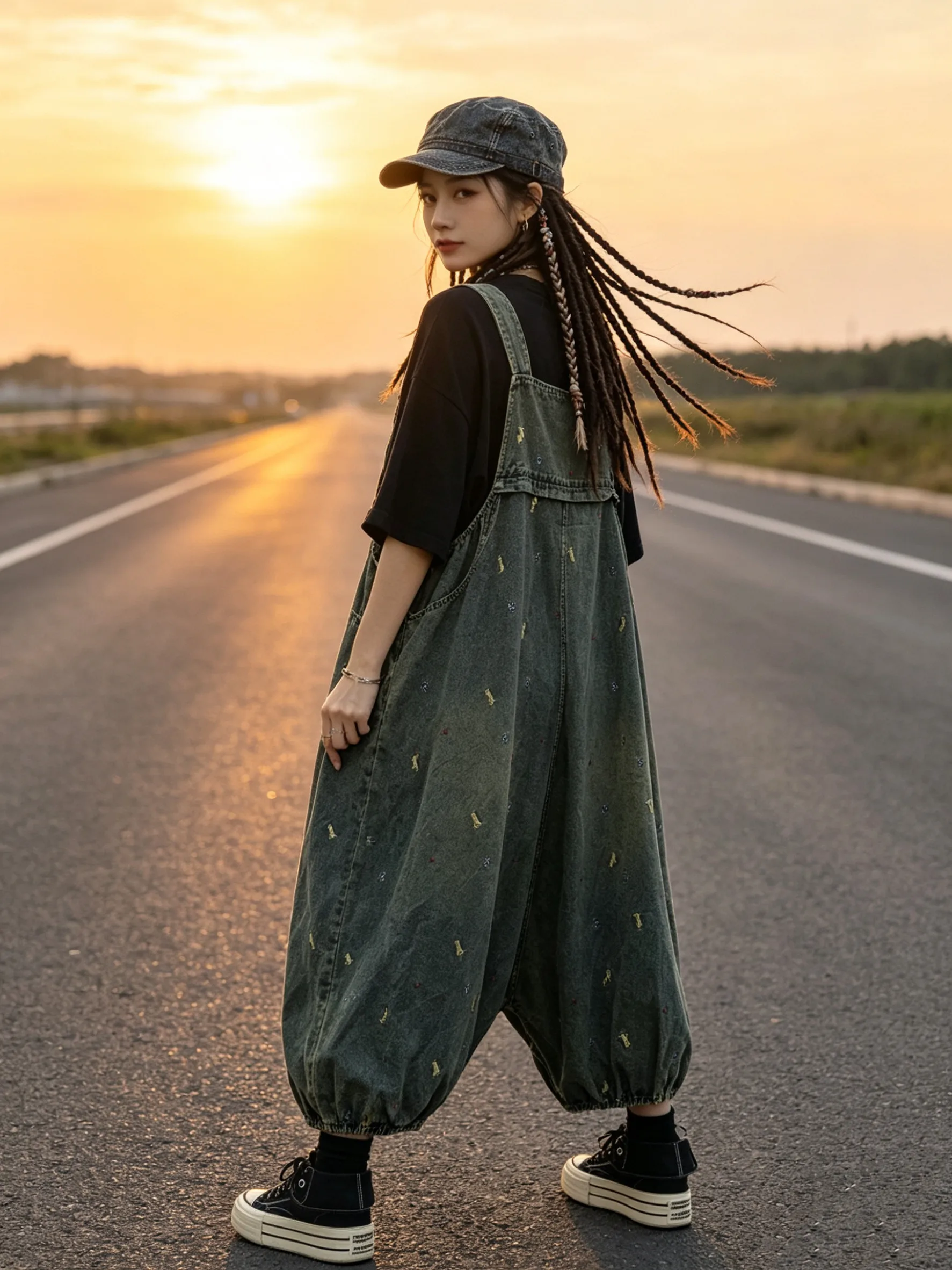 2026 American Style Spring/summer Women's Denim Jumpsuit Oversized High Waisted Workwear Overalls
2026 American Style Spring/summer Women's Denim Jumpsuit Oversized High Waisted Workwear Overalls